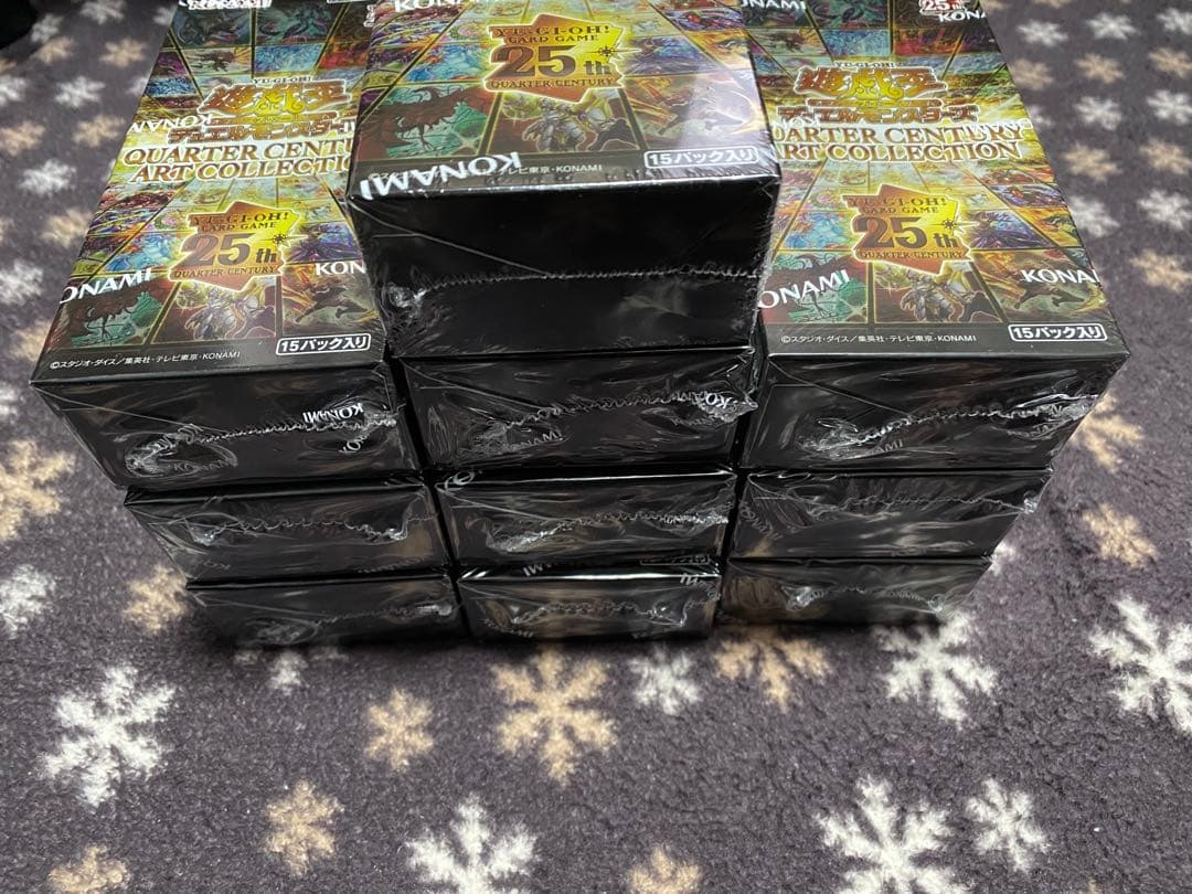 遊戯王 クォーターセンチュリーアートコレクション 10BOX
