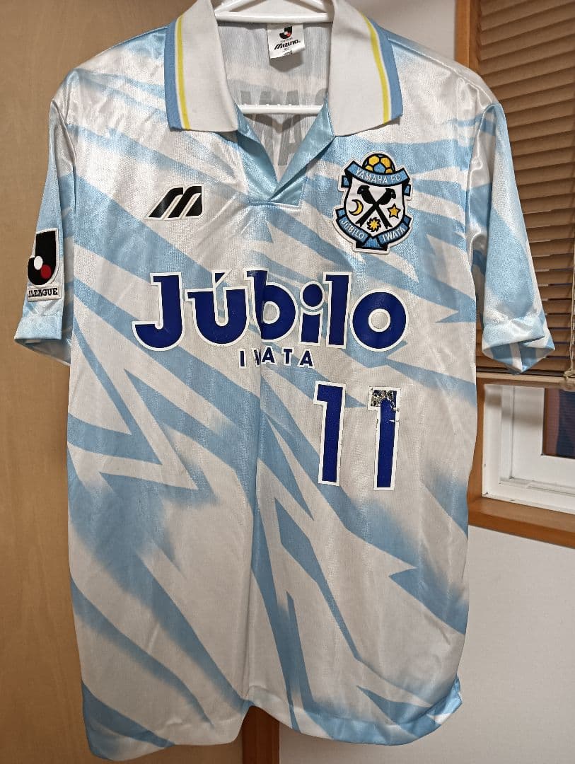 94-96 ジュビロ磐田 鈴木政紀 О ユニフォーム ミズノ - メルカリ