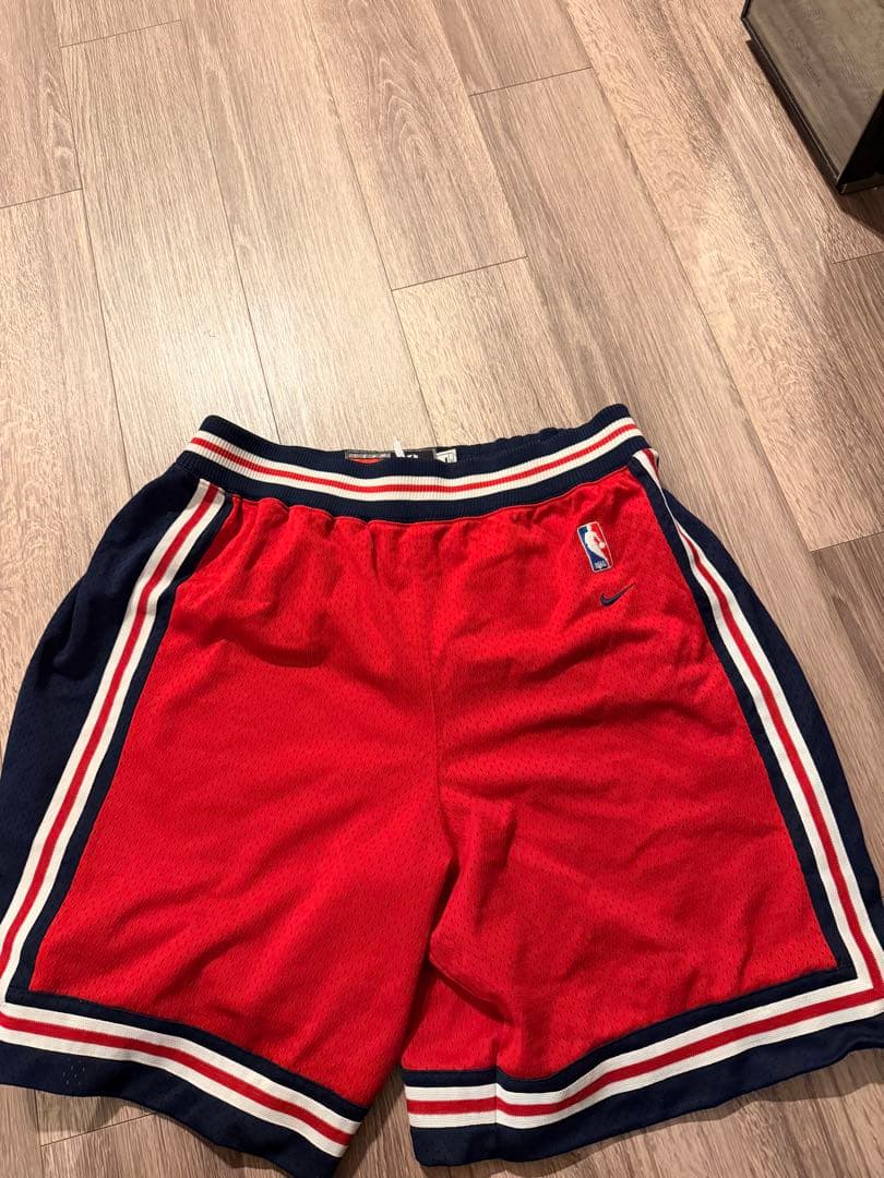 2003年ピストンズスウィングマンジャージパンツ当時物 ミッチェルアンドネス（Mitchell&Ness）（メンズ）バスケットボール