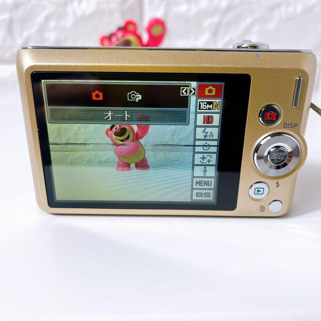 現状 CASIO カシオ EXLIM EX-ZS190 ゴールド デジタルカメラ - メルカリ
