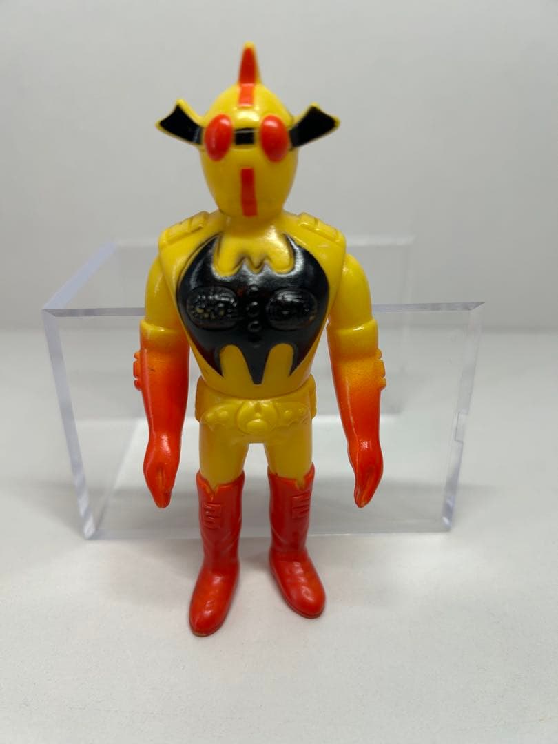 タカトク　アクマイザー3 ミニソフビ 3体セット　当時物　自立不可　石森プロ