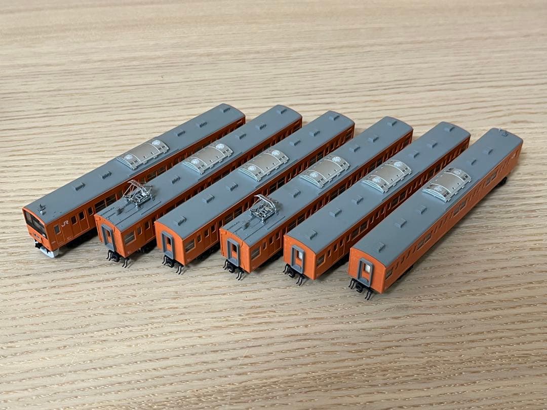 KATO 201系（中央線色）基本6両セット