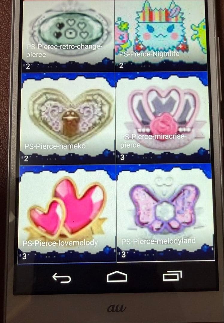 たまごっち　スマホ　ID IDL P'S 4U みーつ