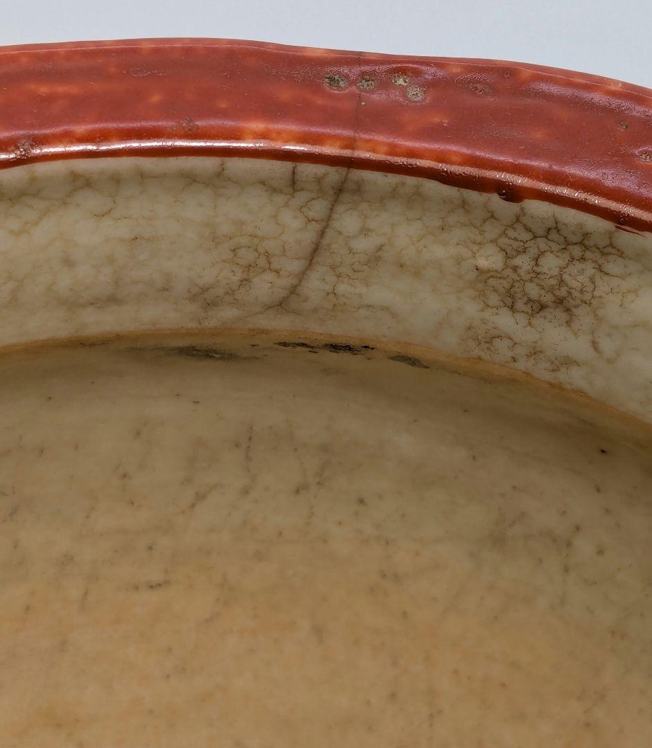 大正～昭和初期 赤絵香炉 香道具 仏具 お香 アロマグッズ 香爐 置物