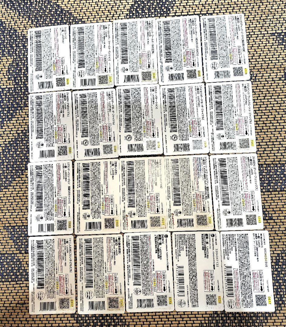 bunny 使用済み映画・アニメ印刷物コレクション