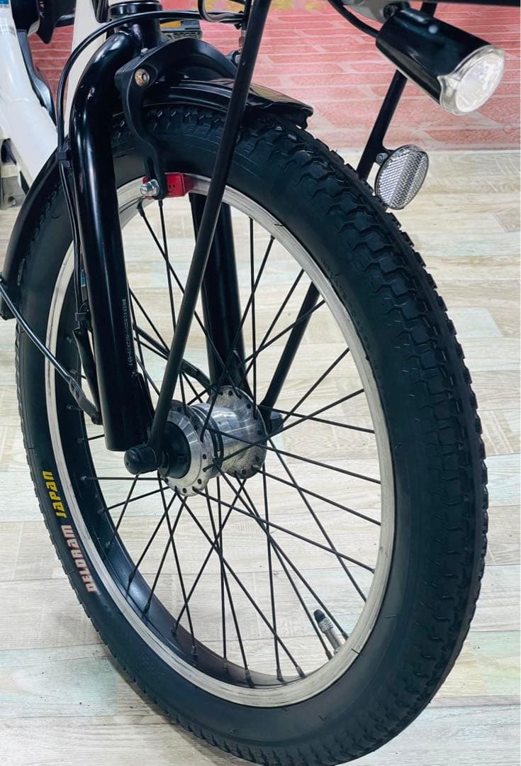 K2525 電動自転車パナソニック子供乗せ 20インチ 8.9Ah ホワイト