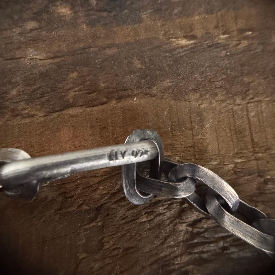 Larry Yazzie トライアングル ナバホチェーン 約52cm