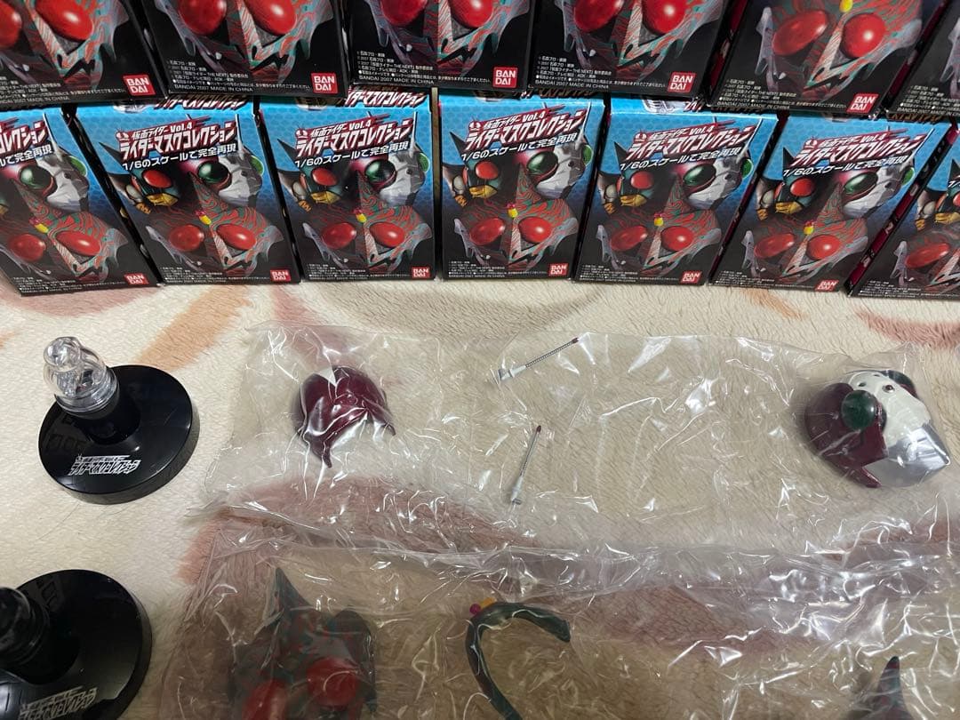 仮面ライダー　マスクコレクション　 vol 4 コンプリート15種SET