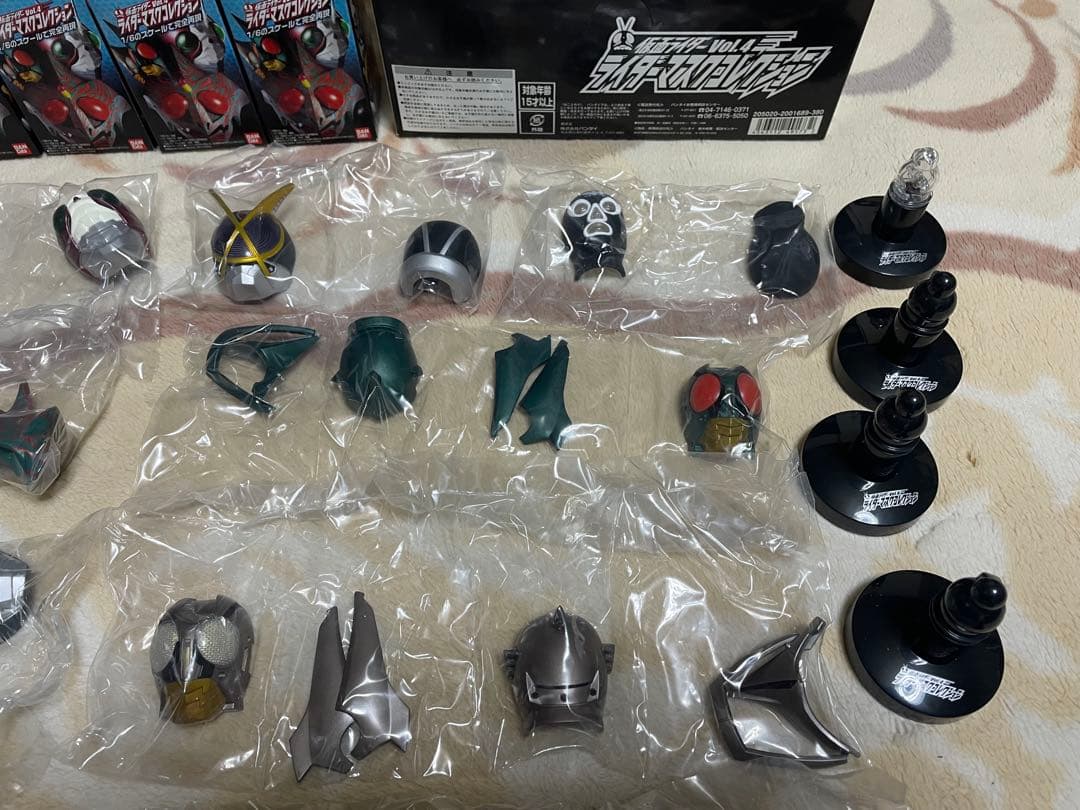 仮面ライダー　マスクコレクション　 vol 4 コンプリート15種SET