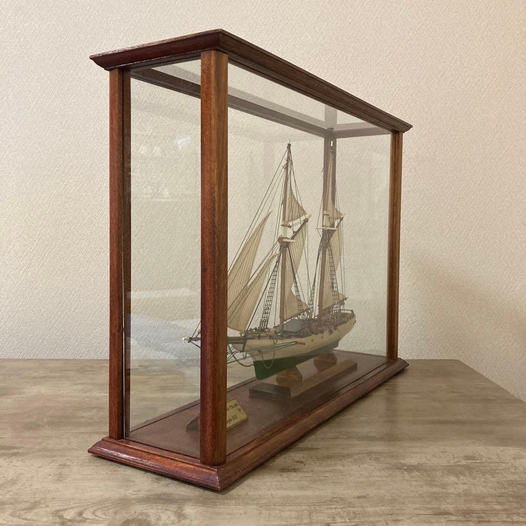 大型　木製船模型　ゴレタ・ドス・パロス　精密　模型　ビンテージ