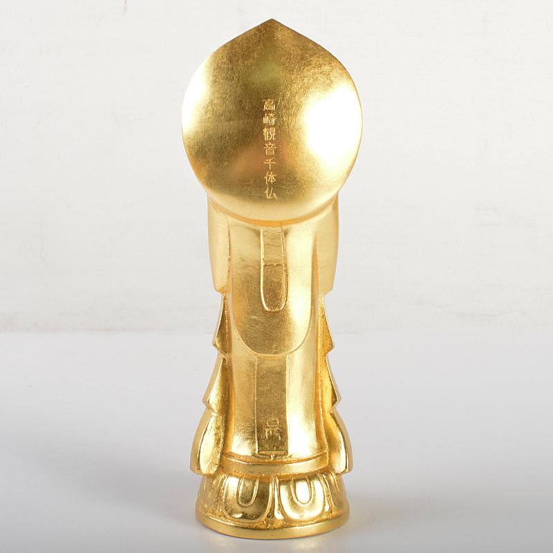 仏教美術 銅鍍金 慈眼院千体観音像 仏像 置物 共箱 C R6876 - メルカリ