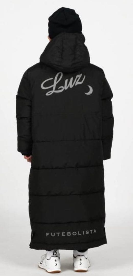 ルースイソンブラ ベンチコート 黒 フード付き150-160 - メルカリ