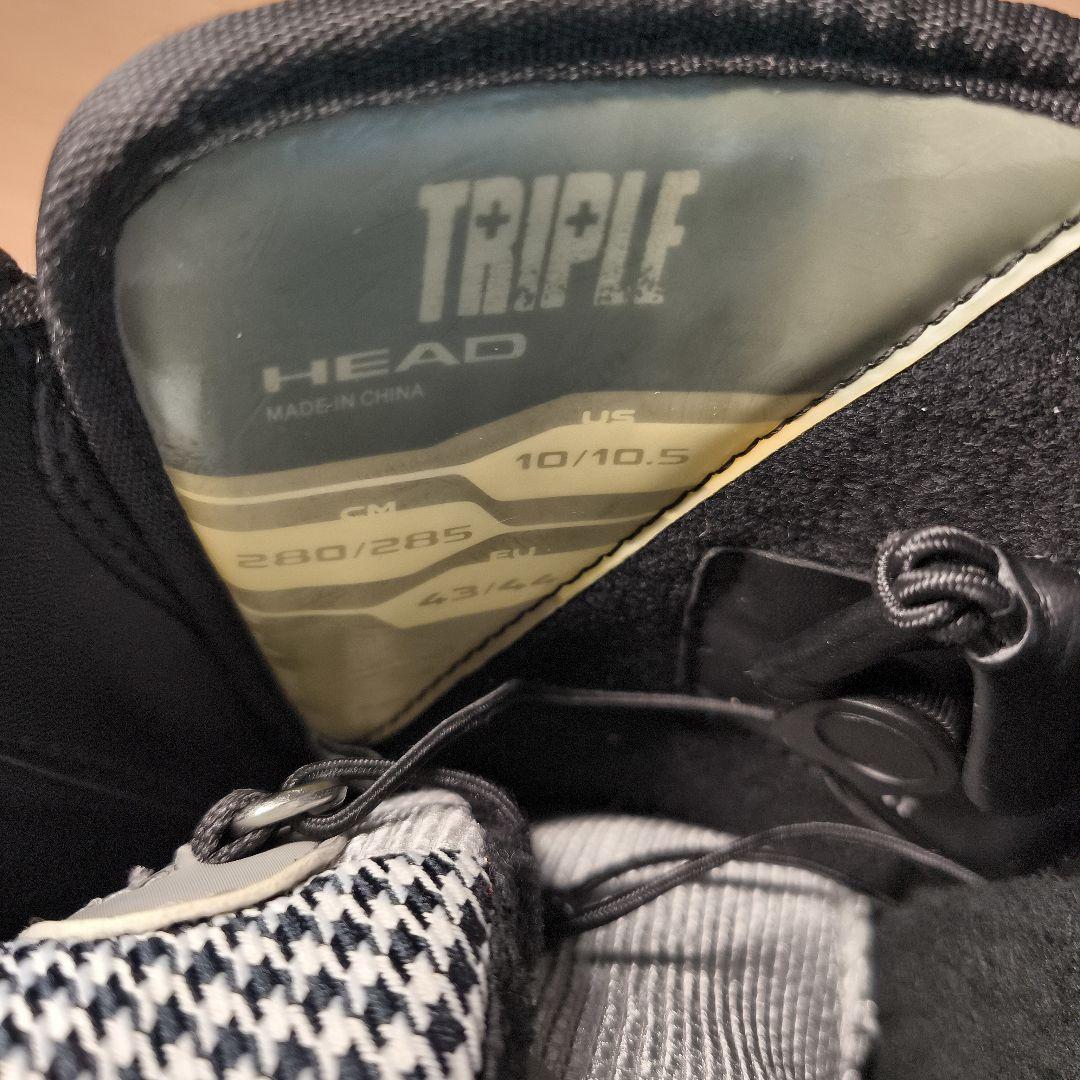 HEAD スノーボードブーツ TRIPLE 28-28.5cm boa ボア - メルカリ
