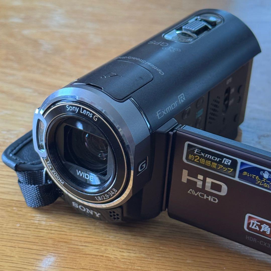 ジャンク扱い】SONY HDR-CX370V HDビデオカメラ - メルカリ