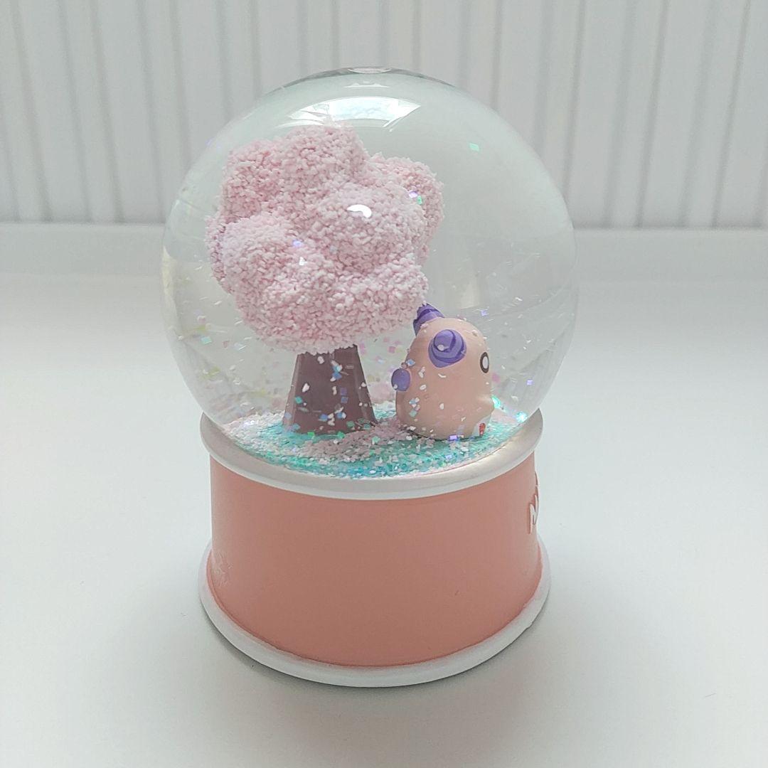 BTS ジン メイプルストーリー ピンクビーン スノードーム ウォーターボール