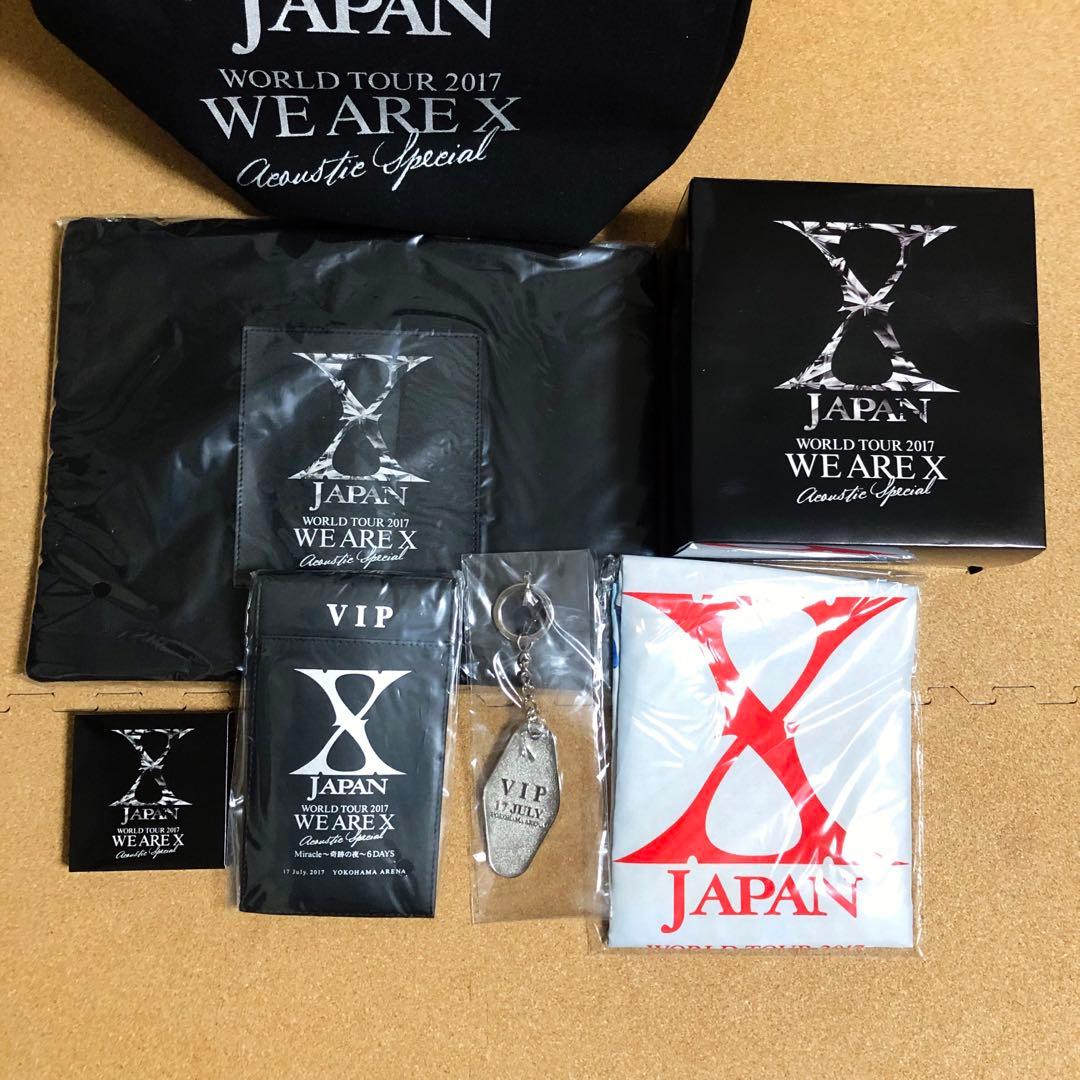 XJAPAN 7/17VIPプラチナ限定グッズ+デイリーTシャツ 奇跡の夜