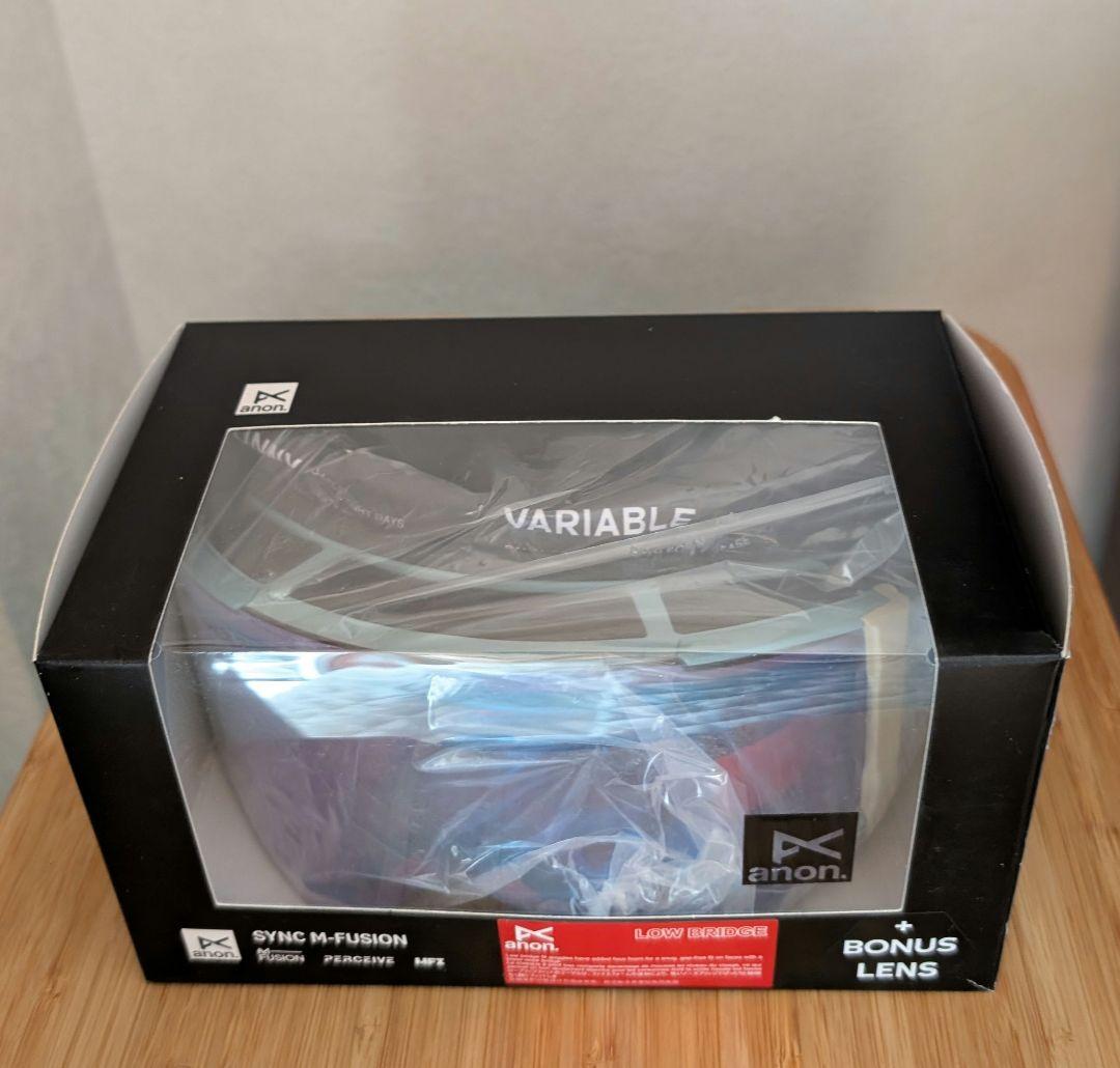 ②anon.Sync Low Bridge Fit Goggles+B.Lens - メルカリ
