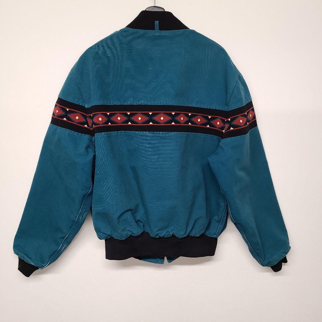 80s～90s Carharttカーハート サンタフェジャケット ネイティブ柄