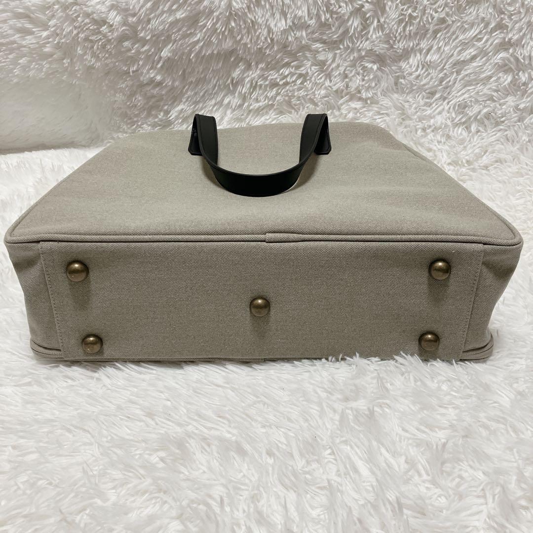 美品 スーツケースみたいに使えるボストンバッグ グレージュ 北欧