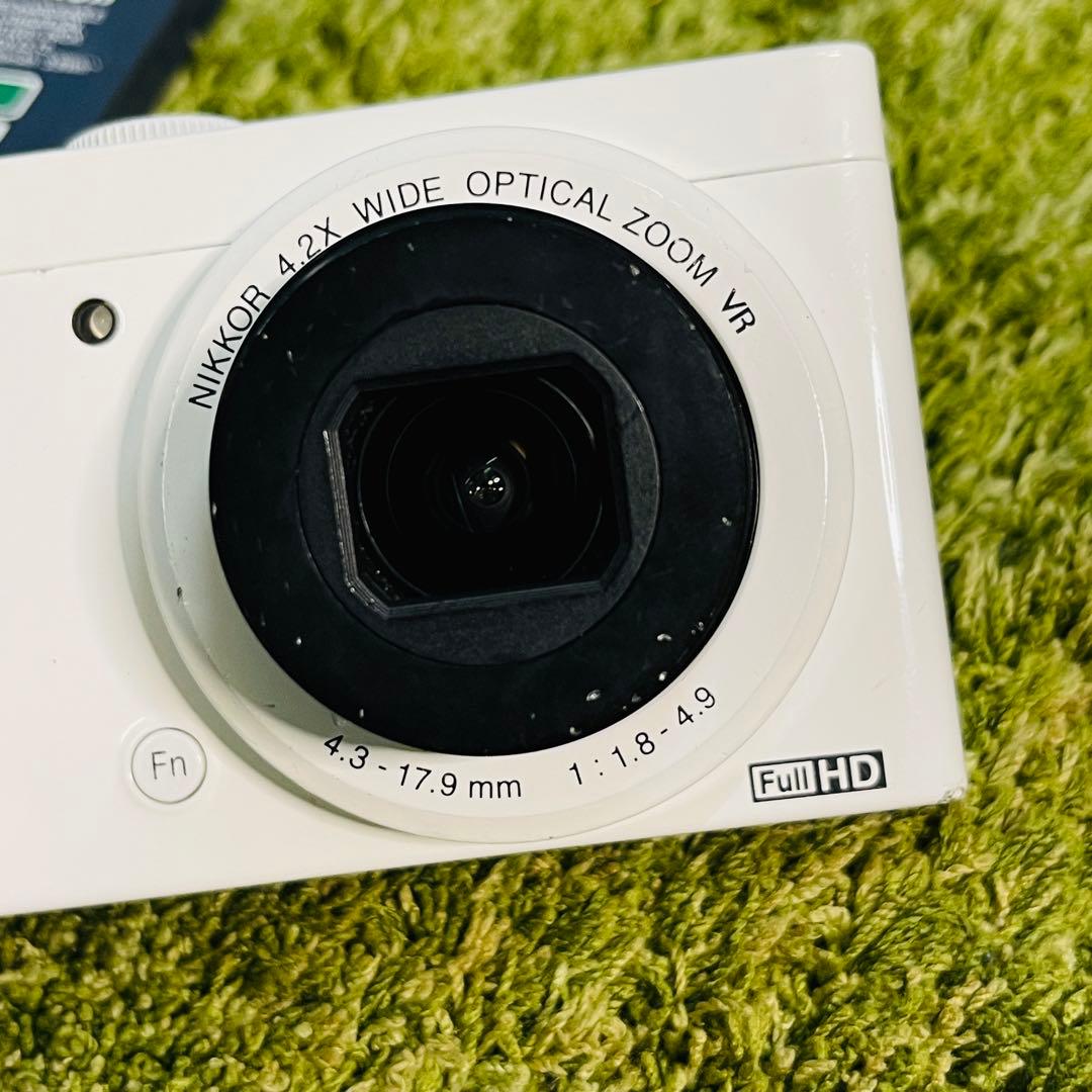 Nikon coolpix p310 デジタルカメラ ホワイト 本体ジャンク品 - メルカリ