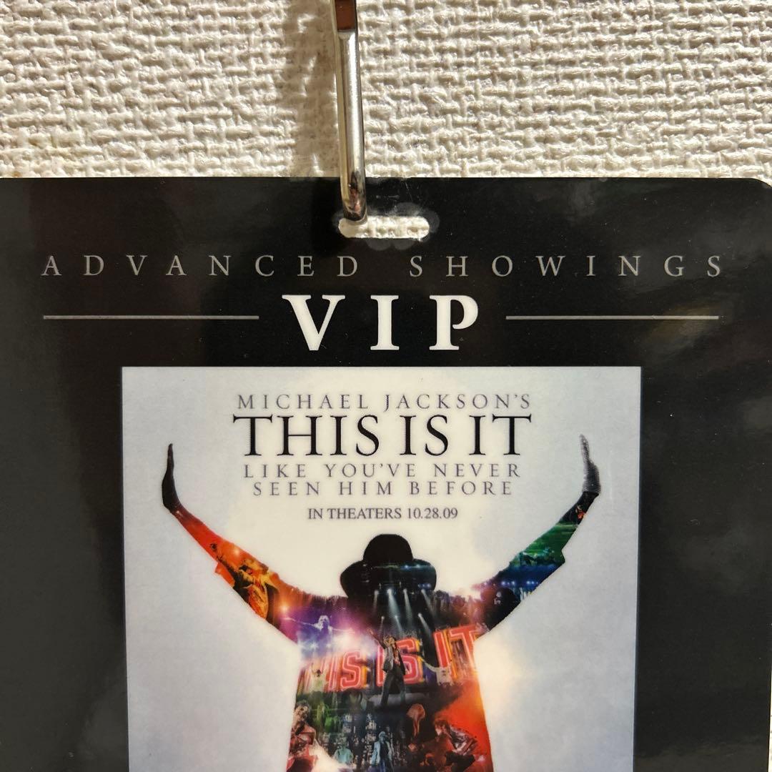 マイケル・ジャクソン THIS IS IT VIPパス　セット先行プレミア上映