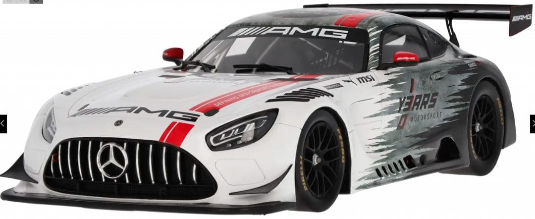 【新品・未開封】1/18 メルセデス・ベンツ AMG GT3 130周年記念