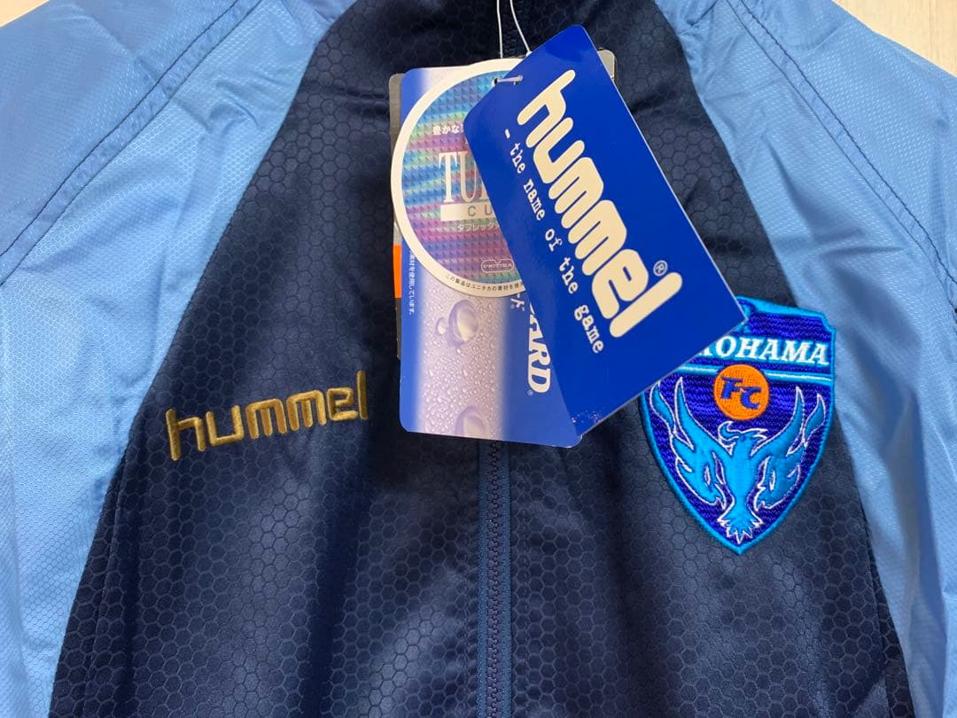 横浜FC hummel オーセンティックモデル レインジャケット 新品未使用