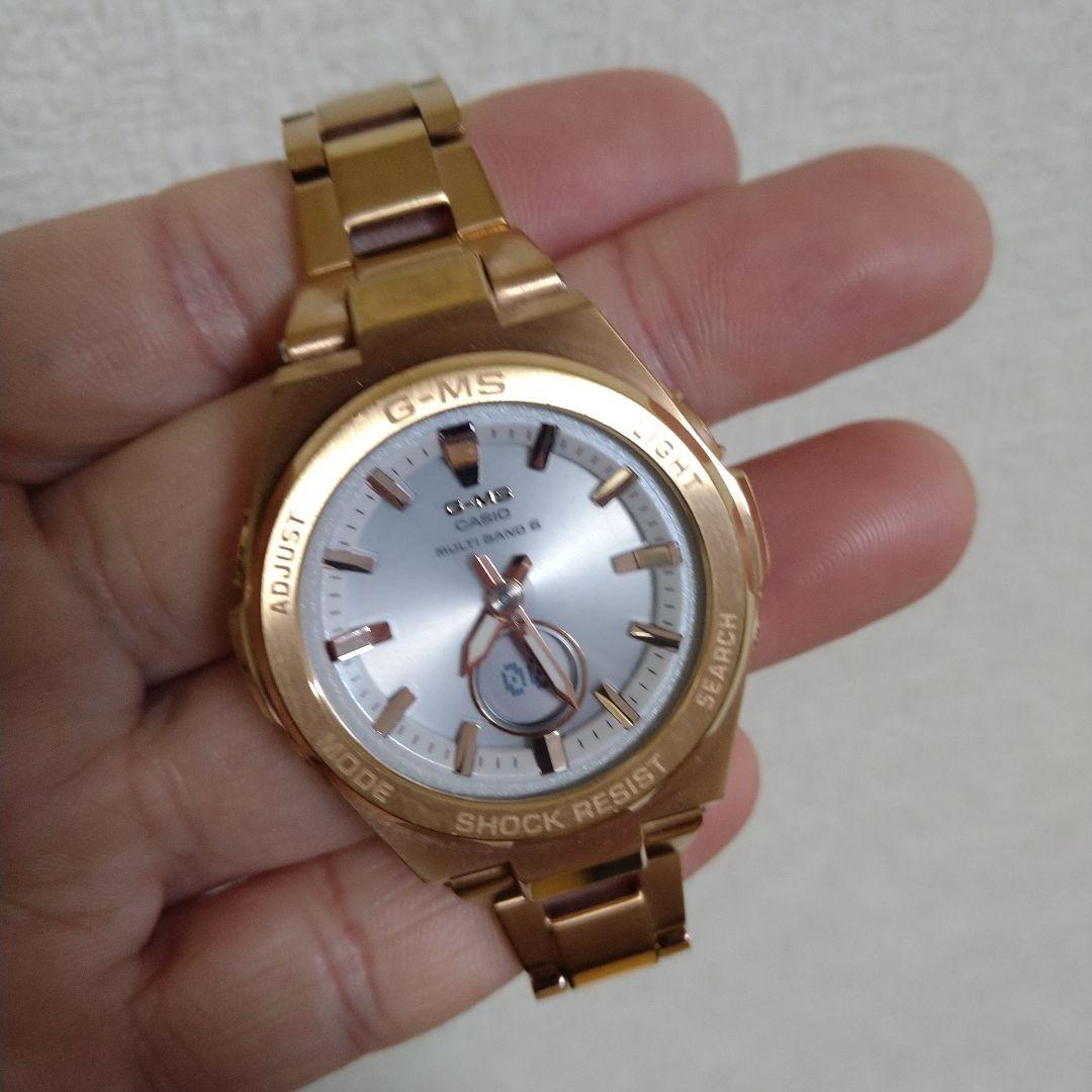BABY-G　G-MS　電波ソーラー　ステンレスバンド　MSG-W200　美品 BABY-G G-MS 電波ソーラー ステンレスバンド MSG-W200 美品 - メルカリ