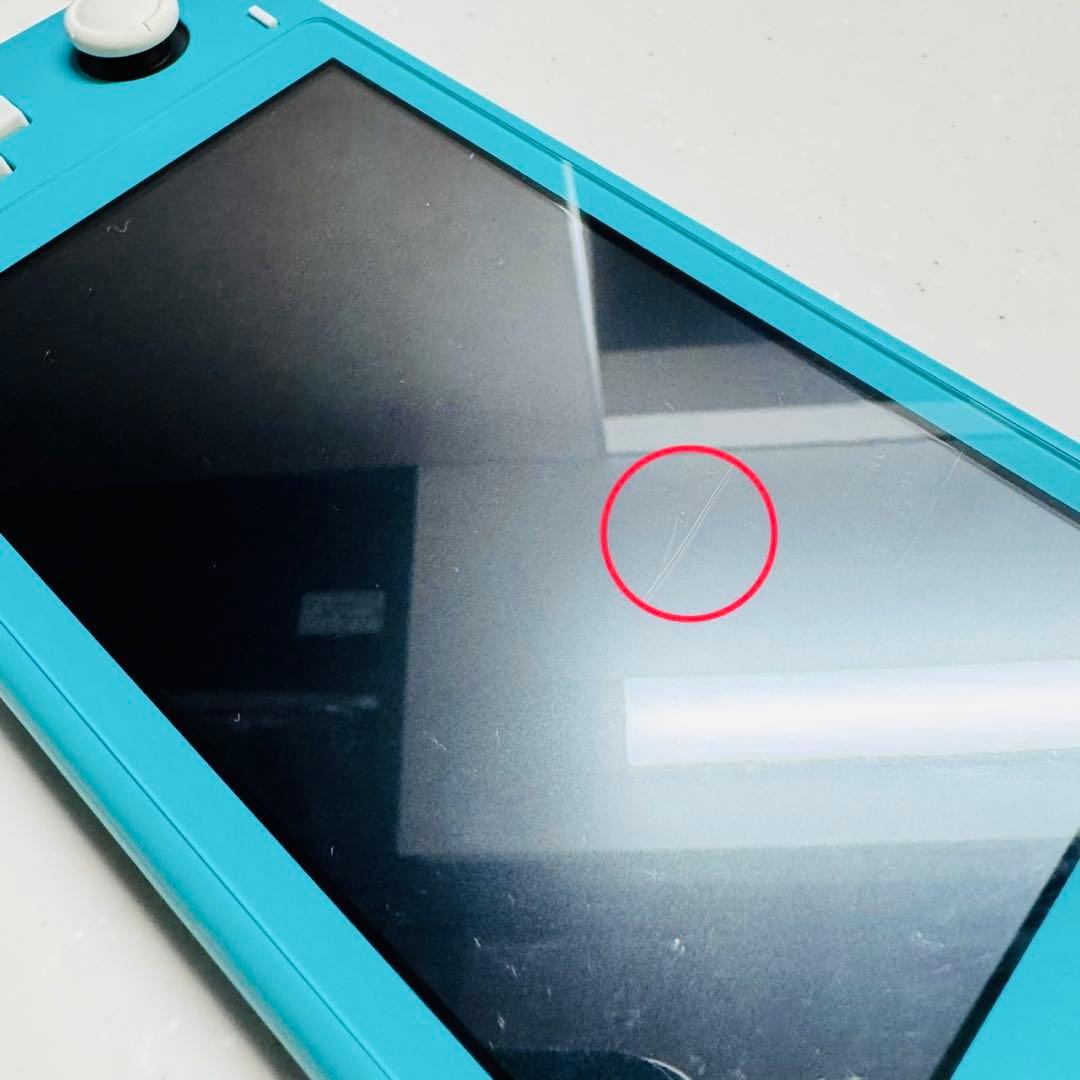 初期化済Nintendo Switch Lite ターコイズ 本体 充電ケーブル - メルカリ