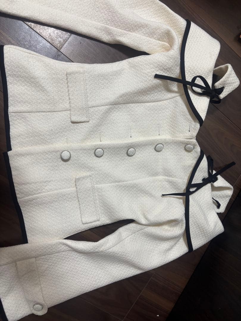 ダーリッチ ボンディングツイードオフショルチュニック - メルカリ