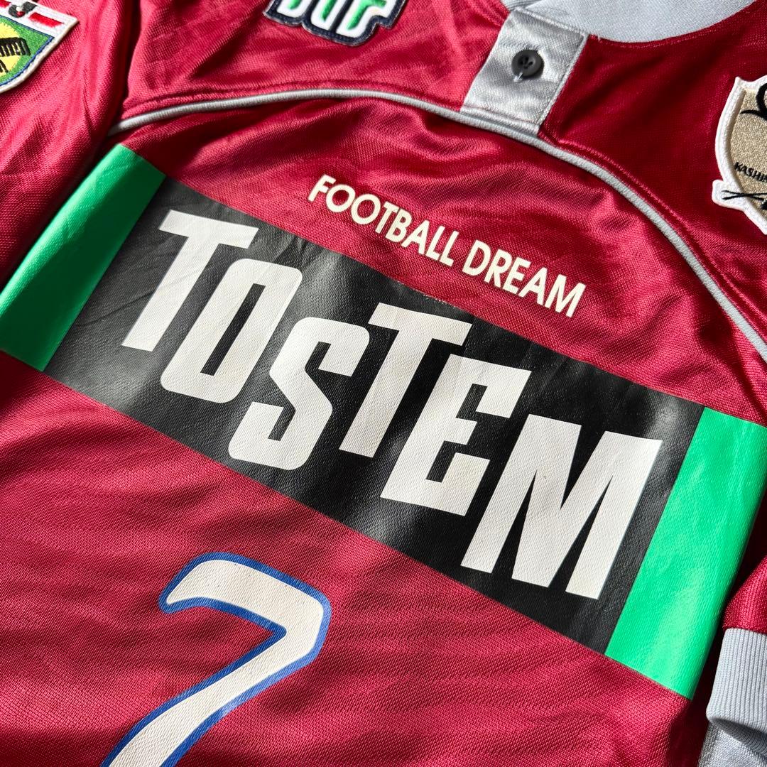 直筆サイン入り】相馬直樹 ＃7 鹿島アントラーズ 98／99（H