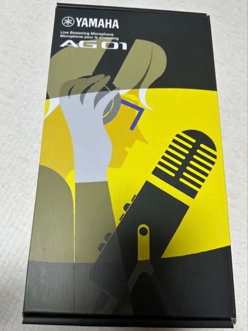 YAMAHA AG01 USBマイク AG01 Streaming Loopback Audio USB Microphone - Yamaha USA