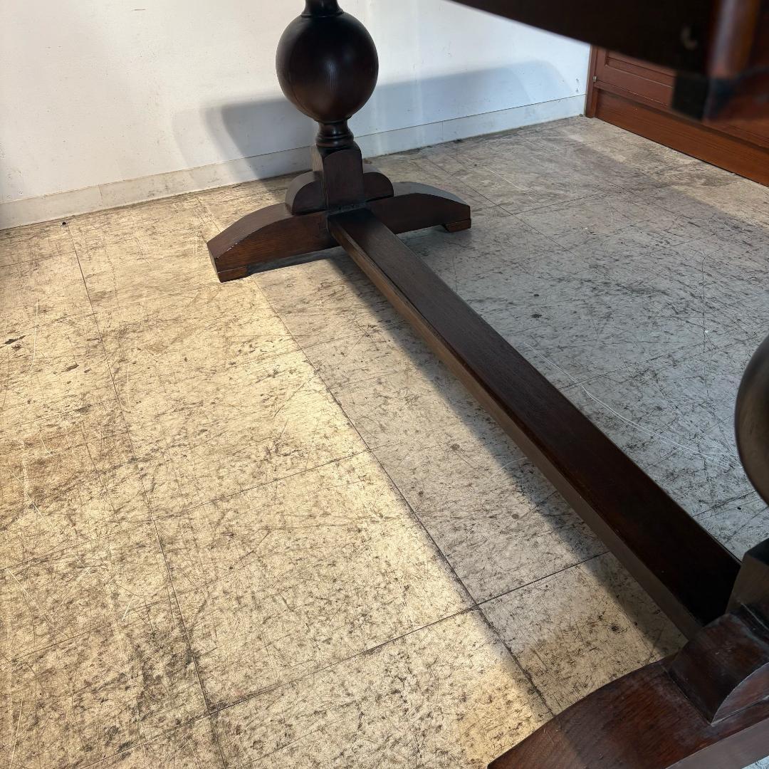 M○Ichiko様専用送料込イギリス バルボスレッグダイニングテーブル