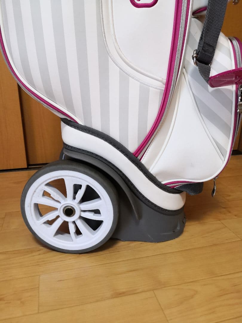 希少 レア⛳️新品 PING ピン キャスター付きキャディバッグ ピンク