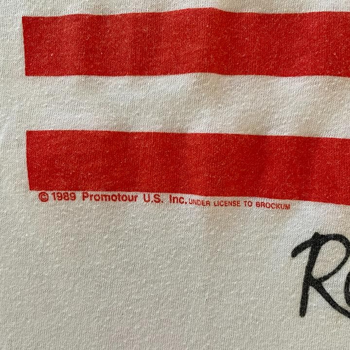 ROLLING STONES Tシャツ 89 XL BROCKUM Spring