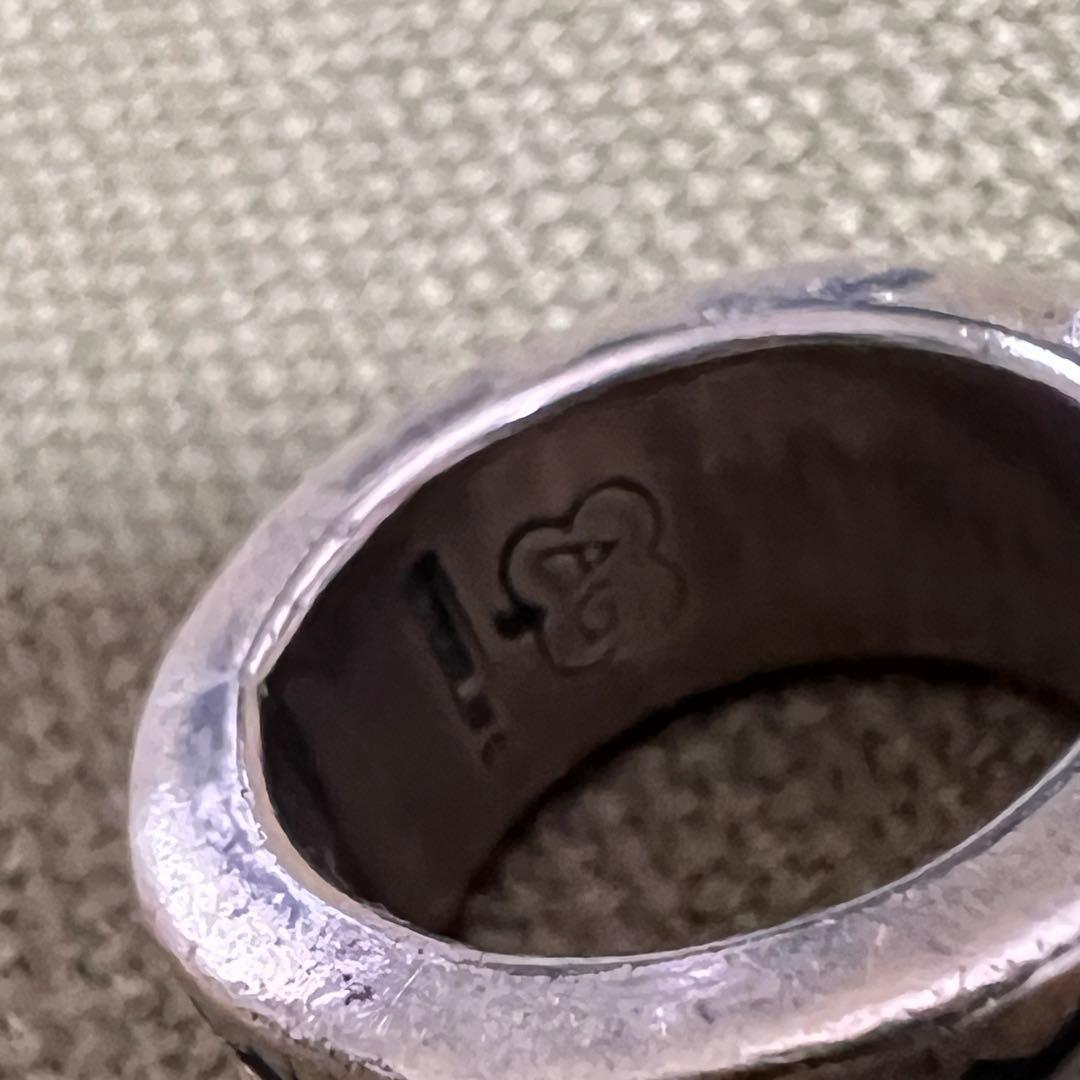 アーノルドグッドラック 極厚 シルバー925 9号 - アクセサリー安い