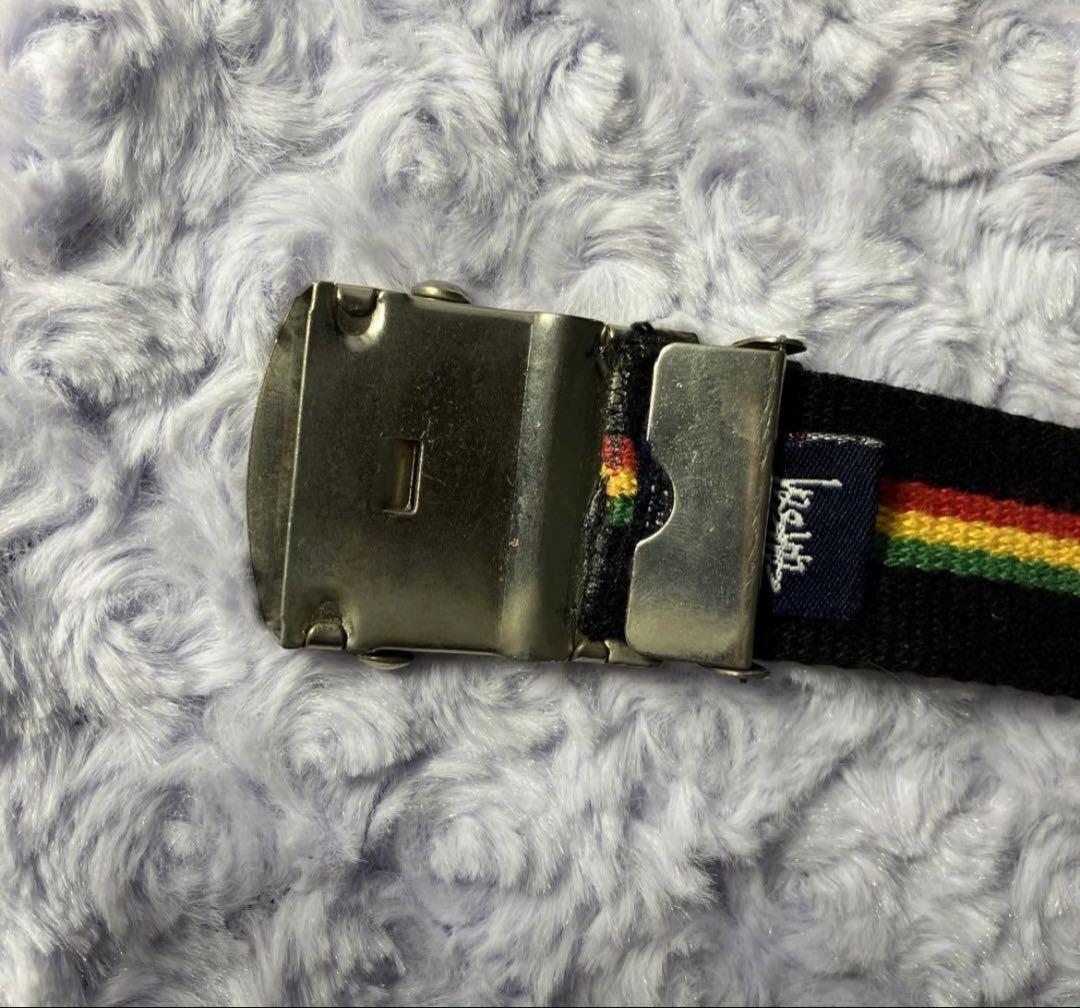 希少】00s old stussy ステューシー ラスタ柄ガチャベルト - メルカリ