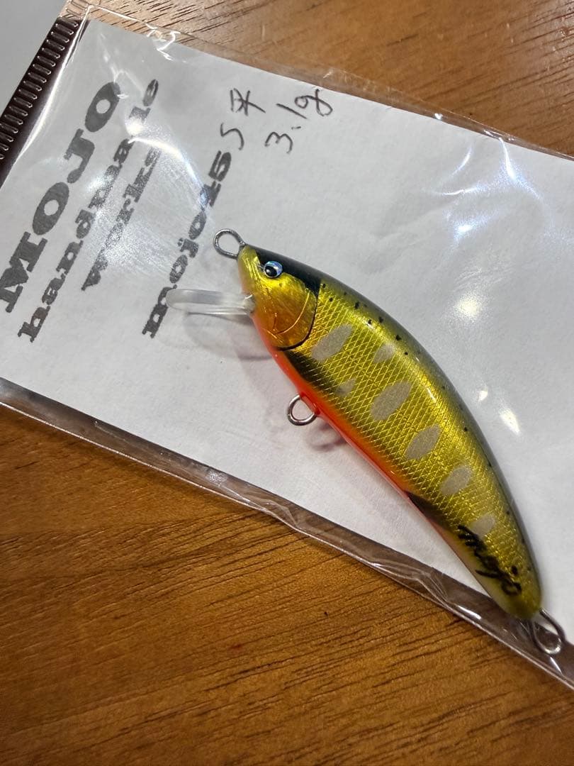 MOJOハンドメイドワークスバルサミノーS平3.1gレア品入手困難新品