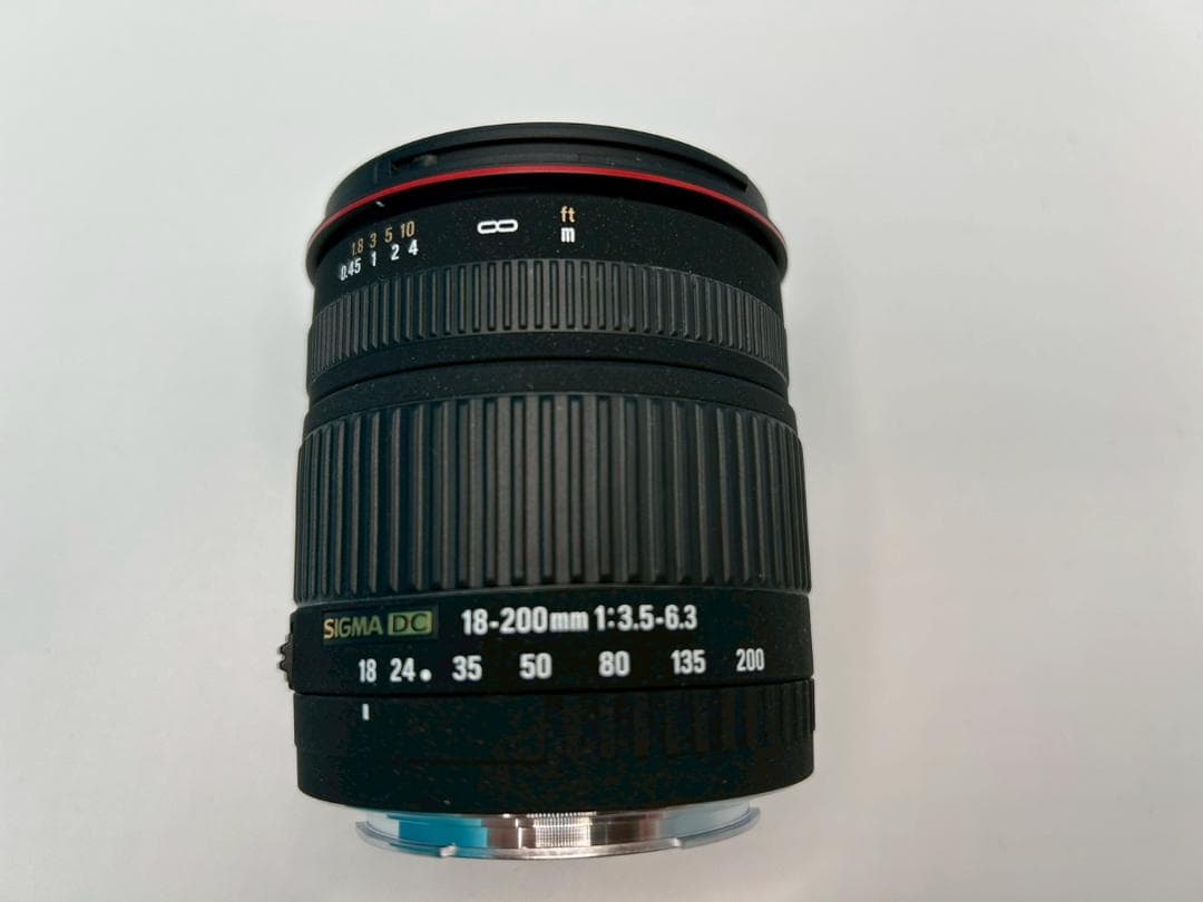 SIGMA レンズ 18-200mm F3.5-6.3 DC Canon用