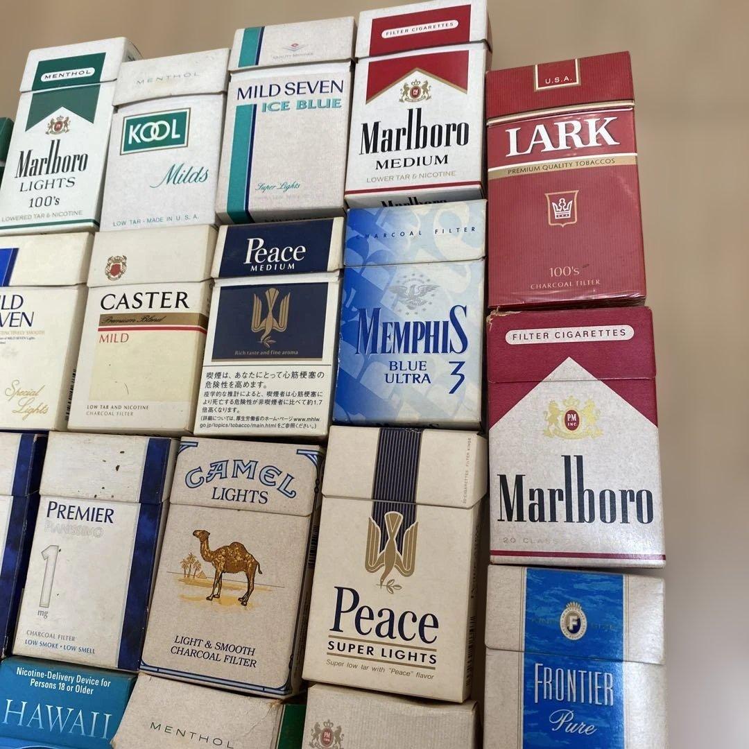 タバコパッケージコレクション25年前ぐらい - メルカリ
