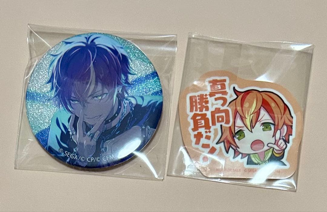 プロセカ 東雲彰人 グリッター缶バッジ 48A フューエル 特典