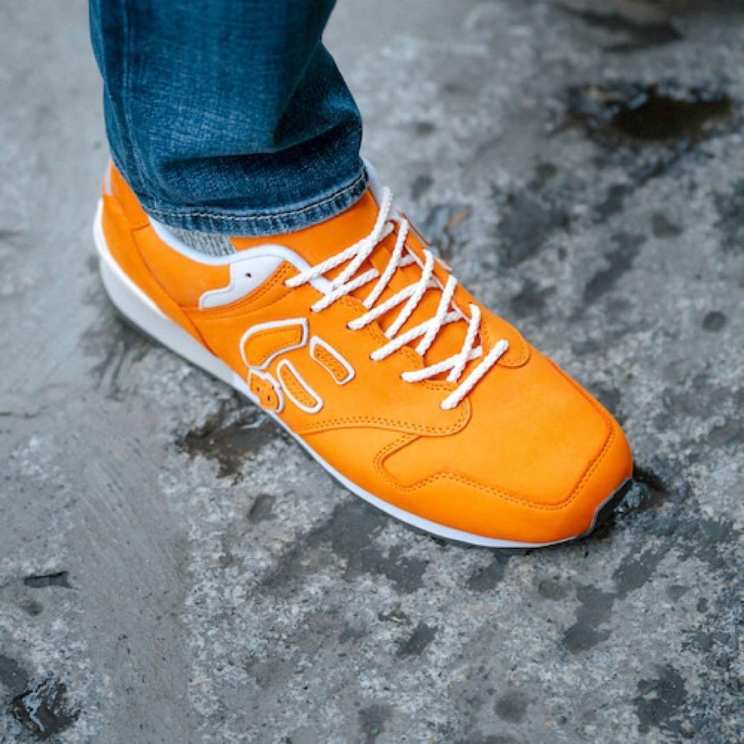 SANGACIO にゅ〜ず 限定10周年記念モデル スニーカー オレンジ - メルカリ