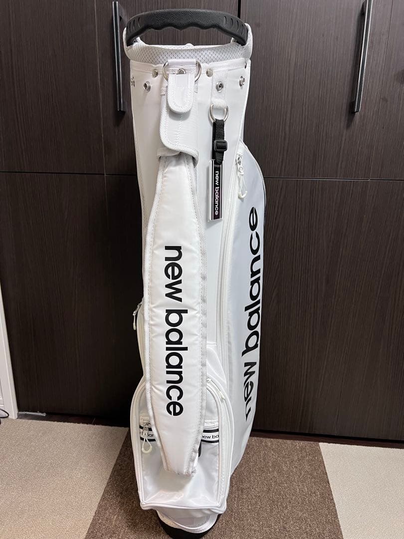 美品】ニューバランス ゴルフ 軽量 スリムキャディバッグ8型