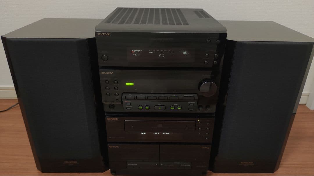 希少美品】KENWOOD ケンウッド コンポ XJ5M NEW ALLORA - メルカリ