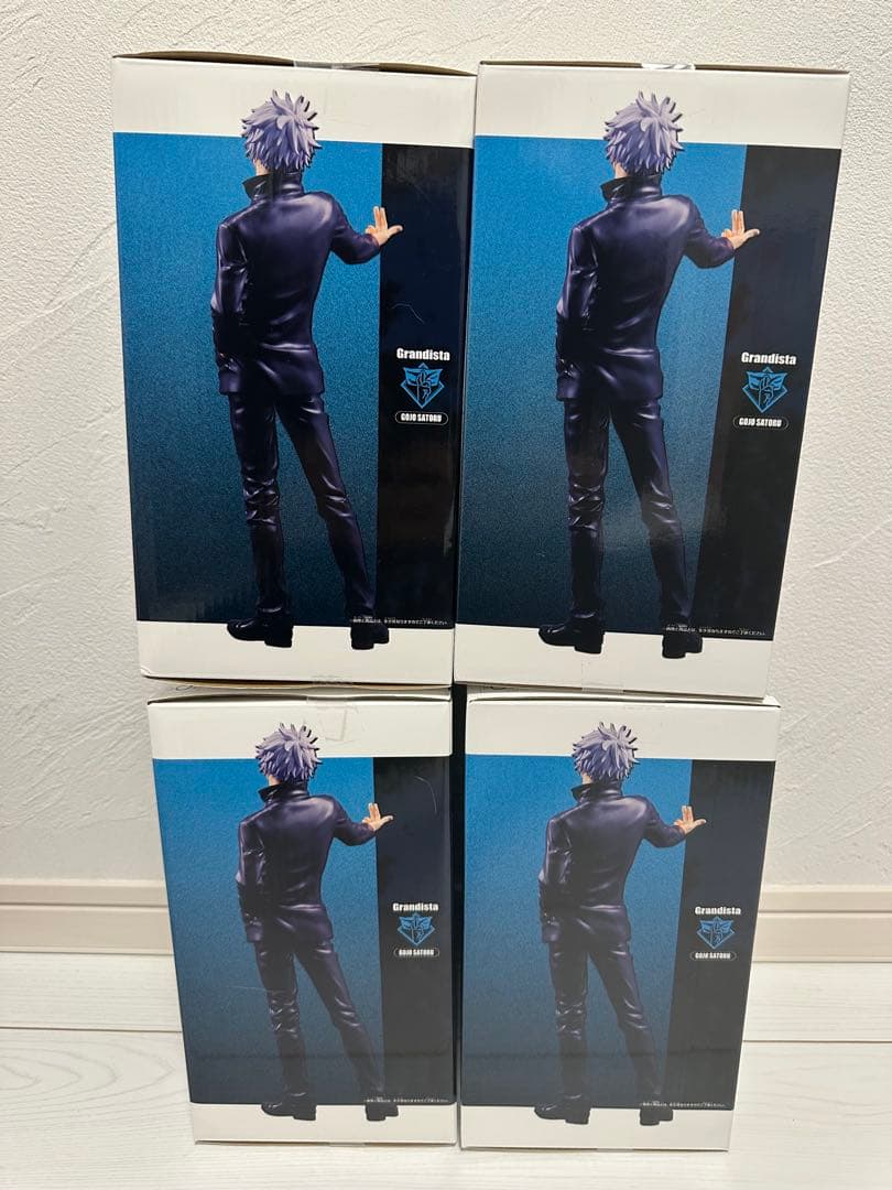 呪術廻戦 Grandista GOJO SATORU 五条悟 フィギュア 4個