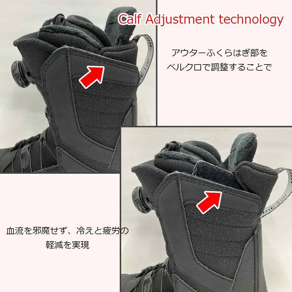 【新品】25-26 RIDE SAGE 23.0cm 女性用スノーボードブーツ