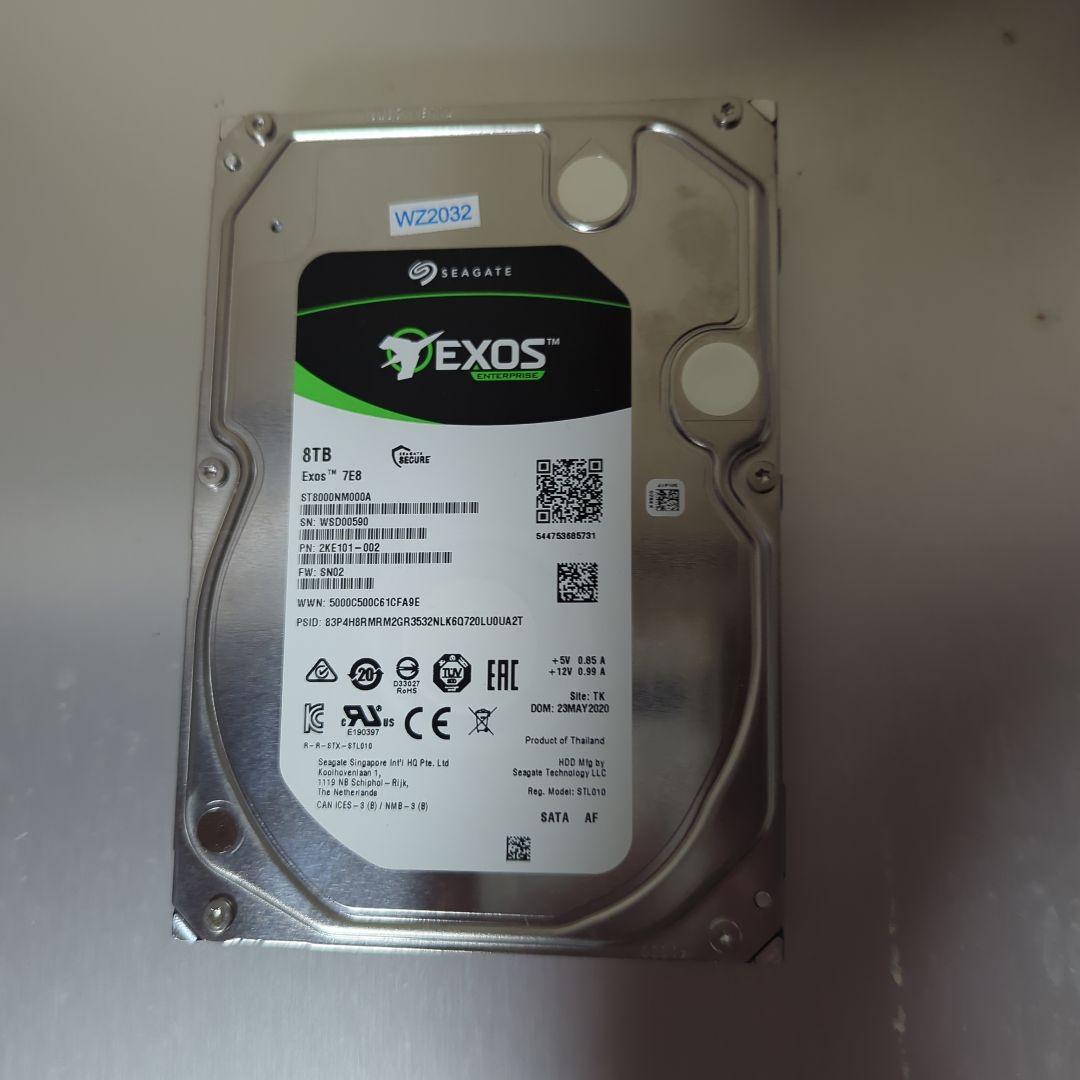 ジャンクにしました 大容量Seagate Exos 8TB 内蔵型HDD - メルカリ