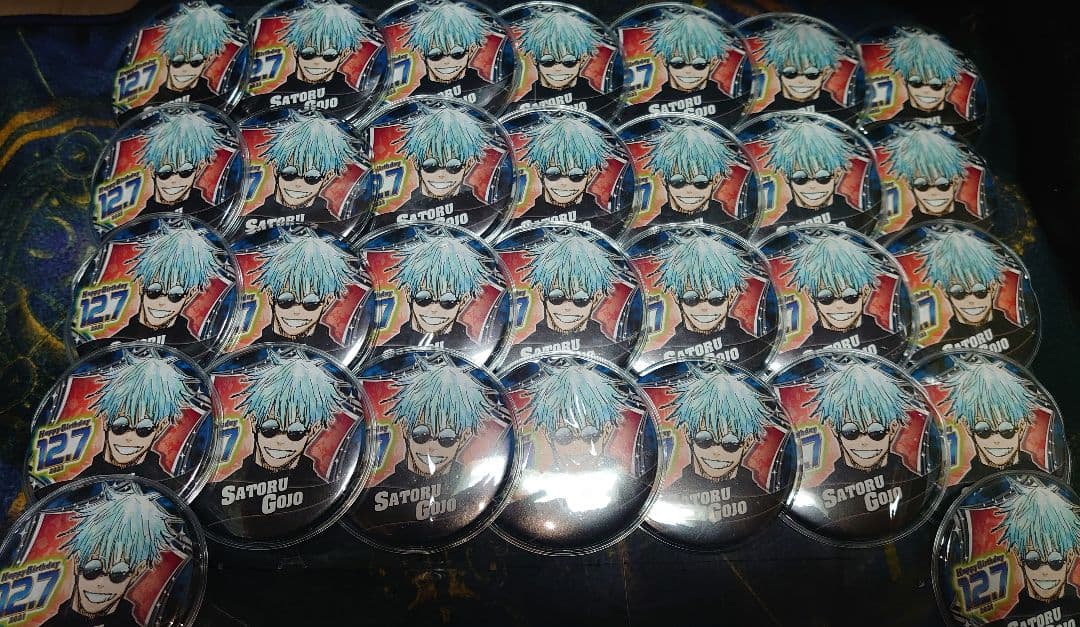 呪術廻戦】 五条悟 バースデー 缶バッジ 2021 まとめ売り 痛バ - メルカリ