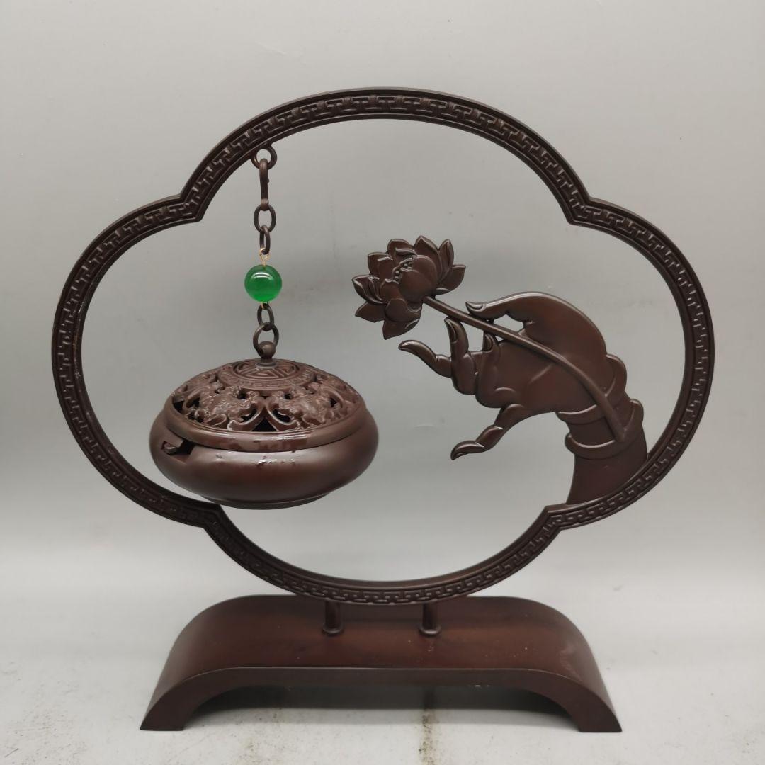 桃太郎肉筆日本画 武士 手描き アート 掛軸 時代物桐箱付