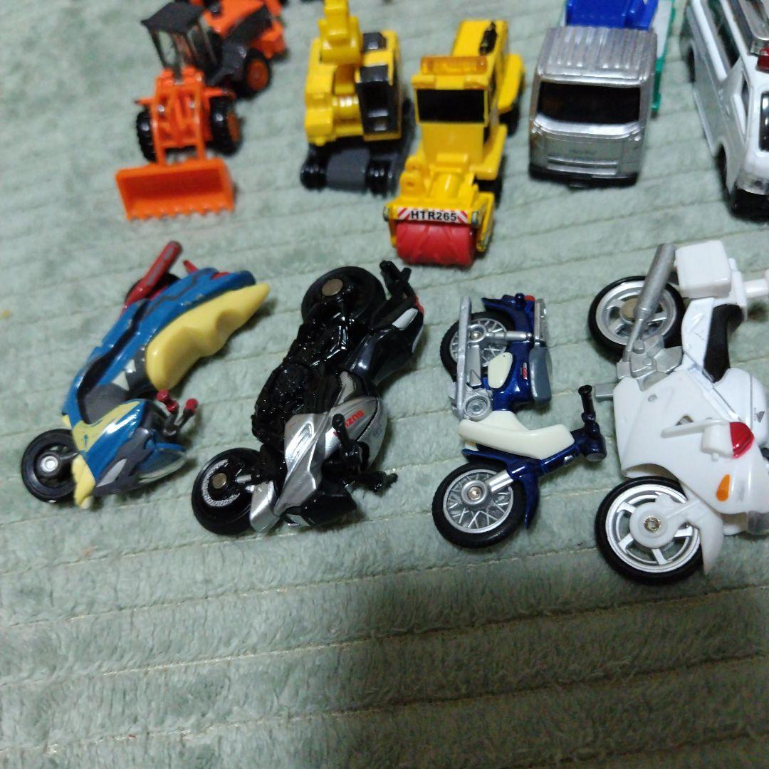 トミカまとめ売り21台➃バイク、 重機その他 - メルカリ